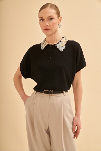 UTOPIAN Nakış Detaylı Regular Bluz