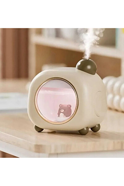 Sensoria Sevimli Hava Nemlendirici Fanus Ayıcık Buhardanlık Aroma Difizörü Humidifier Çocuk odası