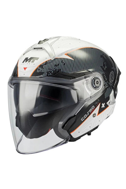 MT Helmets KASK MT COSMO SV LAYOUT A1 PARLAK