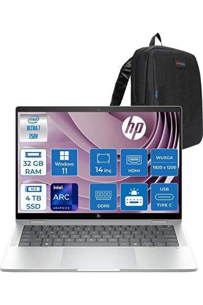 HP Elitebook x Flip G1I Aı Intel® Core™ Ultra 7 258V 32GB 4tb SSD Intel® Arc™...
