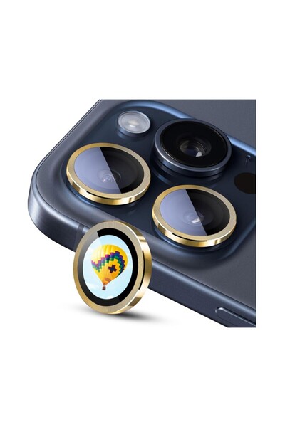 ENKAY Apple iPhone 16 Pro/16 Pro Max Κρίκοι Προστασίας για Κάμερα - Lens Prot...