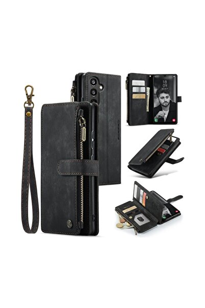 Caseme C30 Multifunctional Θήκη Πορτοφόλι Black (Samsung Galaxy A34 5G)