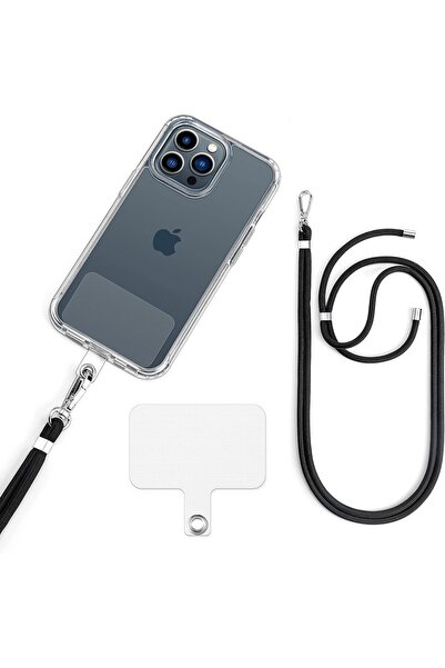 Rang store Telefon Askısı -Yaka Kartı Askısı -Boy Ayarlamalı 140 cm -Tüm Tele...