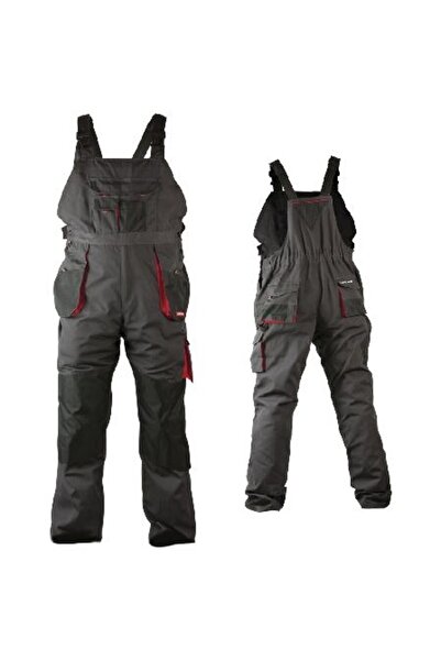 Lahti Pro Pantalon lucru din bumbac-poliester cu pieptar - xl/56