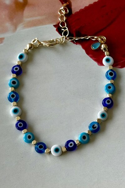 Trendy Butik Evil eye row bracelet