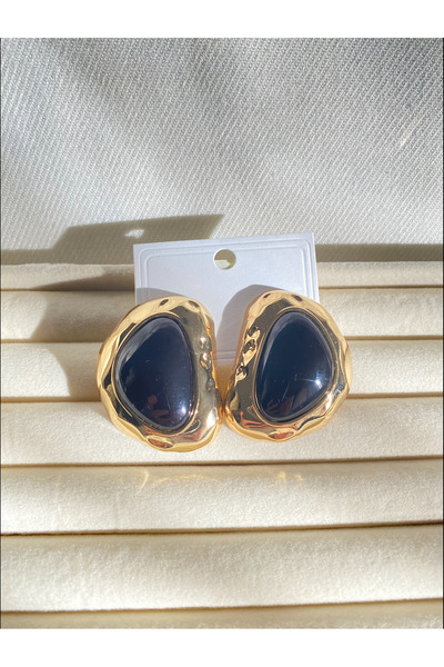 Bade Special Series Pretty Light Design Acrylic Stone Gold Color Women's Earr...