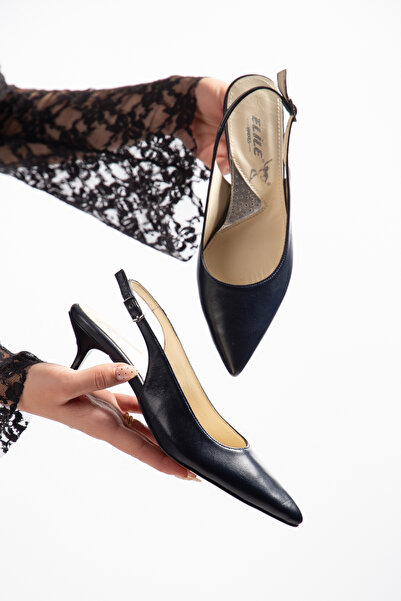 Elile Shoes Hakiki Deri Stiletto 35-36-37-38-39-40-41-42-43 Numara Kadın Ayak...