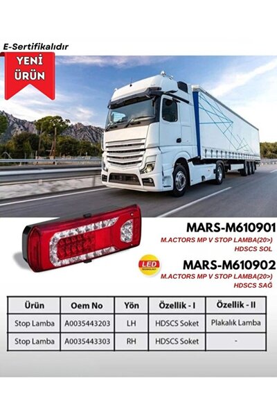 DEMMON mp4 mp5 mp6 sag stop ledli soketli