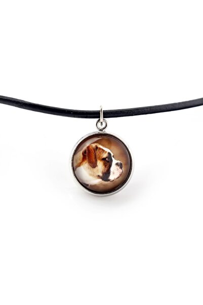 Art - Dog Bulldog American - pandantiv pentru colier cu fotografia ta, lucrat...