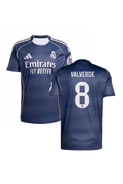 jabuka Real Madrid 2025/26 Yeni Sezon Valverde Deplasman Forması (New)