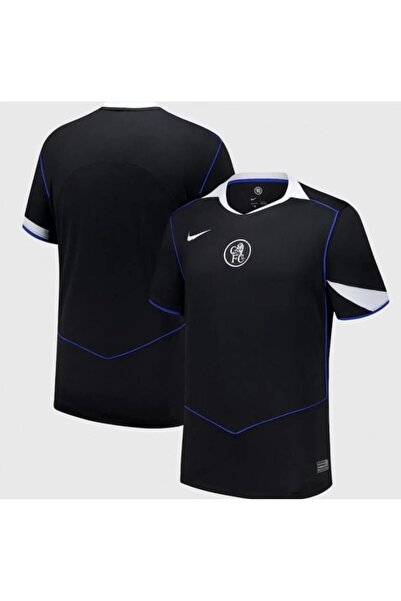 jabuka Chelsea 2025/26 Yeni Sezon İsimsiz Alternatif Forması (Black)