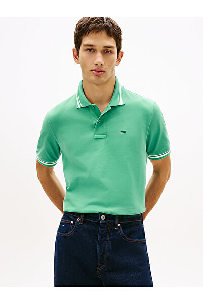 Tommy Hilfiger Erkek Regular Fit Tipped Polo Yaka T-shirt