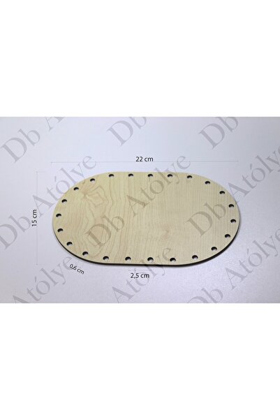 Db Atölye Oval Rattan 15x22 - Rattan tabanlık