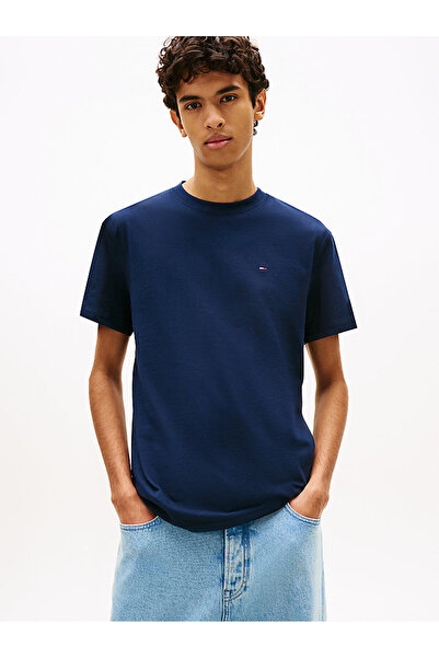 Tommy Hilfiger Erkek Regular Fit Flag T-shirt