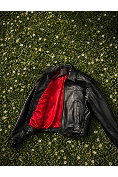 Velmora Leather Hakiki Deri Kadın ceketi