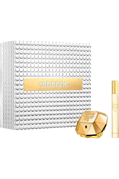Paco Rabanne Комплект Paco Rabanne: Lady Million, Парфюмна вода, За жени, 50 ...