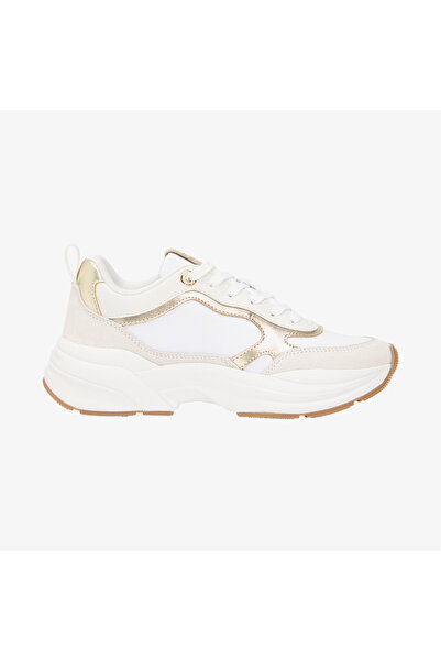 Tommy Hilfiger Ines Kadın Altın Sneaker