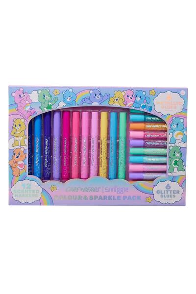 SMIGGLE Care Bears Renk ve Parıltılı Kalem Paketi