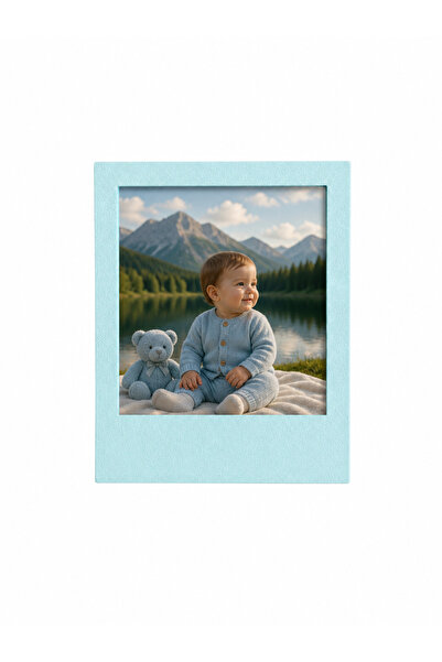 Magnet Fotoğraf Çerçevesi Klasik Tasarım Polaroid Fotoğrafla Uyumlu