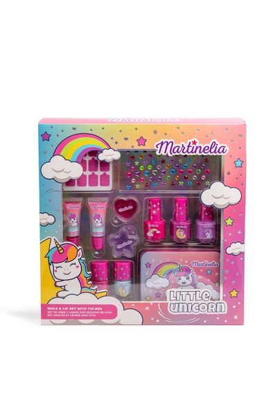Martinelia Little Unicorn Kız Çocuk Teneke Kutulu Makyaj Seti