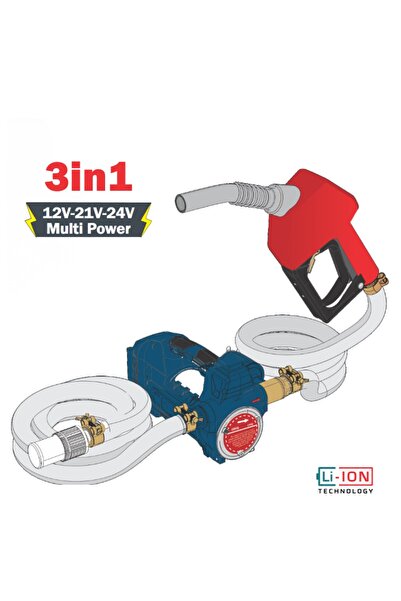 CMC Akülü Mazot Aktarma Pompası 12V-21V-24V