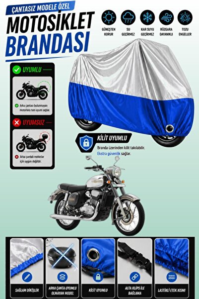 Cemku Twin Top Gray - Bottom Blue Jaw.A 250 Classic Compatible Engine Cover, ...