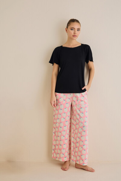 SEAMLIFE HOMEWEAR Palozzo Oversized Pants Set