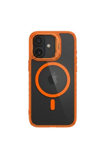 Flippy Θήκη SOHO για iPhone 17, από σιλικόνη TPU, αντικραδασμική, Πορτοκαλί