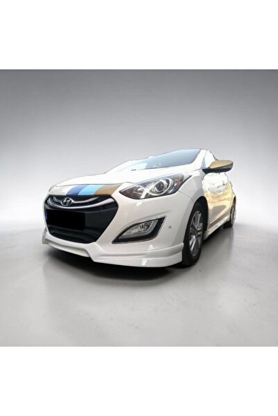 oto Hyundai i30 Tampon Uyumlu Eki Ön ek Custom Model 2012-2017 Boyasız Fiberplus