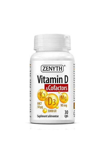 ZENYTH Vitamina D & Cofactors, 30 capsule