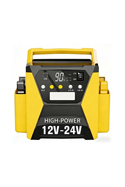 98000mAh 12 24 Volt Akü Takviye Cihazı 4000A Powerbank