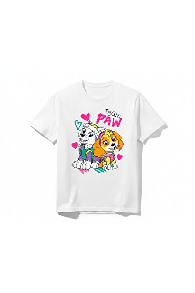 URBANTRENDSTORE Paw Patrol Unisex Kız Çocuk Erkek Çocuk Bisiklet Yuvarlak Yak...