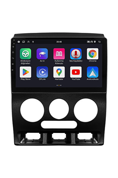 VALEO Kia Rio Android Multimedya Sistemi (2002-2003) | 4GB RAM, 64GB Hafıza, ...
