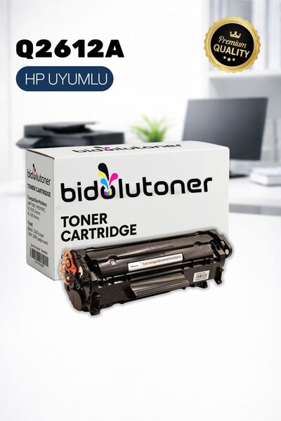 BİDOLUTONER HP Q2612A (12A) & CANON CRG-703 Muadil Toner 2.000 Sayfa