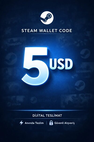 KraliyetOnline Steam Cüzdan Kodu 5 USD-Dolar