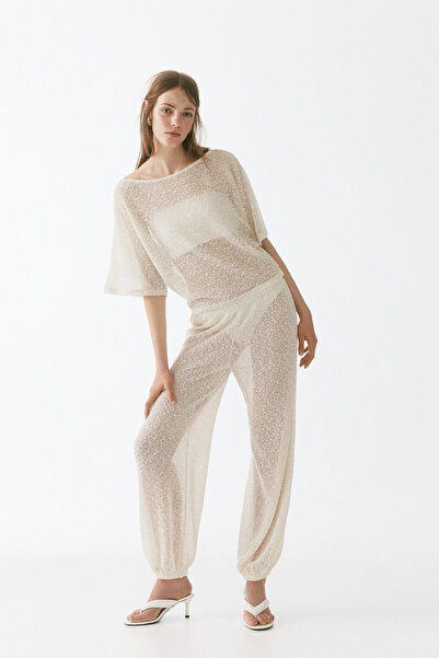 H&M Simli Triko Pantolon