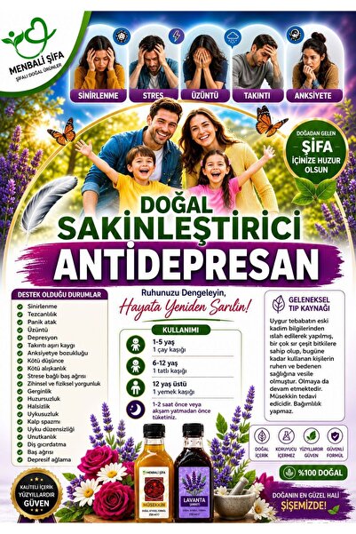 MENBAİİSİFA MÜSEKKİN SİRKESİ VE LAVANTA ŞERBETİ