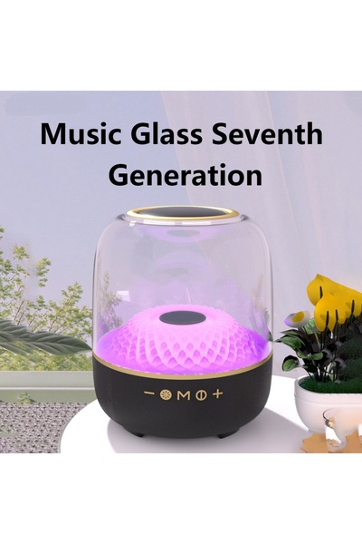 Mmctech Yeni tasarım Rgb Bluetooth Hoparlör 360 surround ses elmas şekilli or...