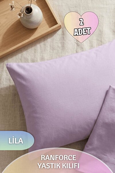 Dantelux 2 Adet Ranforce Kumaş Premium Yastık Kılıfı