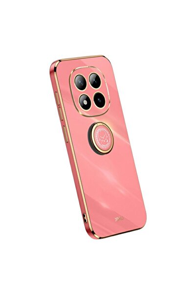 Xinli Straight Θήκη Σιλικόνης με Δαχτυλίδι Howthorn Red (Xiaomi Redmi Note 15...