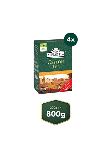Ahmad Tea Ceylon 4’lü Avantaj Paketi 800 Gr (4 x 200 Gr Dökme Çay)