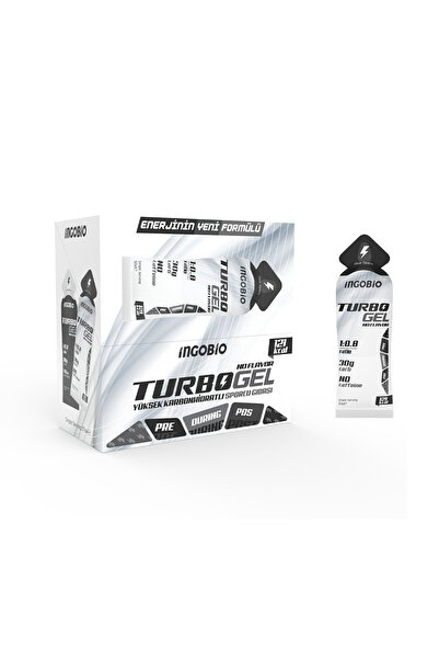 Ingobio TurboGel 1:0.8 Yüksek Karbonhidrat İçeren Aromasız Sporcu Enerji Jeli...