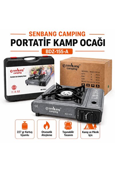 tub shop TUBShop Tekli Portatif Ocak Gri