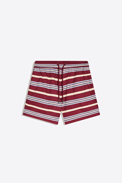 Bershka Boxy fit çizgili mayo