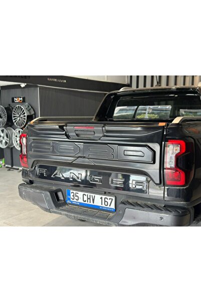 NamTuning Ford Ranger 2023+ Bagaj Kaplama Arka Kapak Plastiği Parlak Siyah