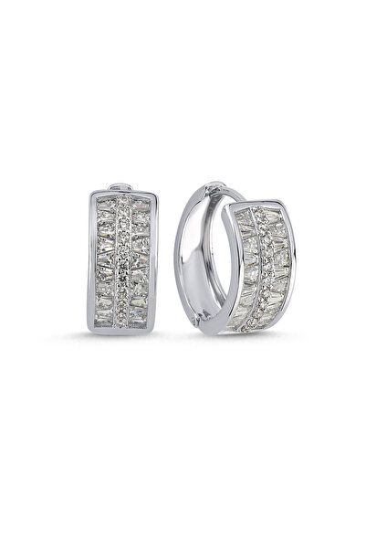 Merano Design Browne Rhodium Küpe