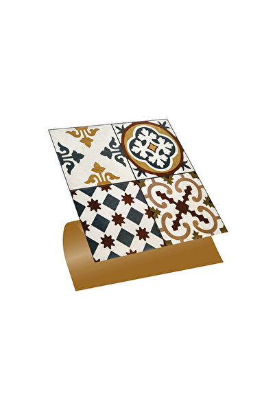 AKOR SANAT 30x30 Desenli PVC Karo Kendinden Yapışkanlı Duvar & Zemin Kaplama ...