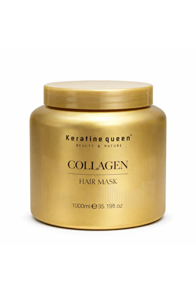 Keratine queen Keratin Queen Mască de Păr Collagen 1000 ml – Hidratare Intens...