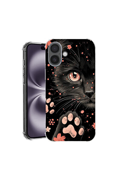 bestcase Husă Antișoc pentru Apple iPhone 17, Pisică Neagră, 2052024 AS 2014