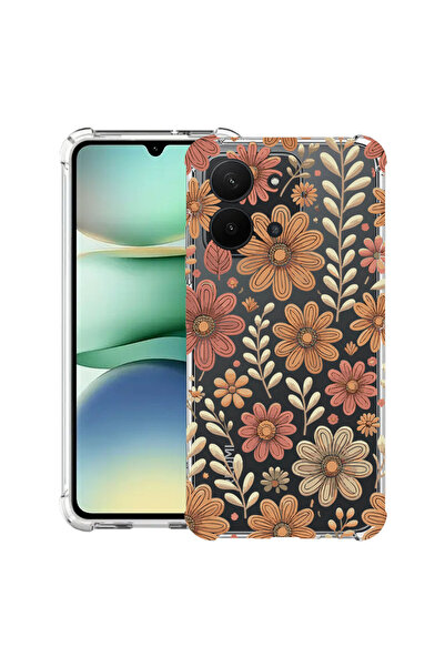 bestcase Αντικραδασμική Θήκη για Xiaomi Redmi 15C 5G (173mm) / Poco C85, Φλορ...
